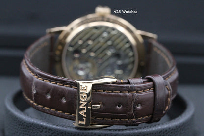 A. Lange & Sohne 1815 Up Down 234.032 18K Rose Gold 39MM Box & Papers