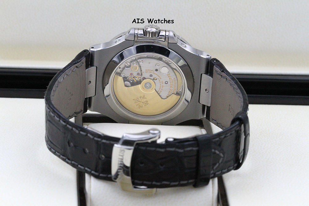 Patek Philippe Nautilus 5726a Annual Calendar 40.50MM Leather Strap Box & Papers