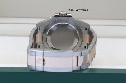 BNIB Rolex 126711 CHNR GMT Master II 18K Rose Gold / SS RootBeer Ceramic B&P