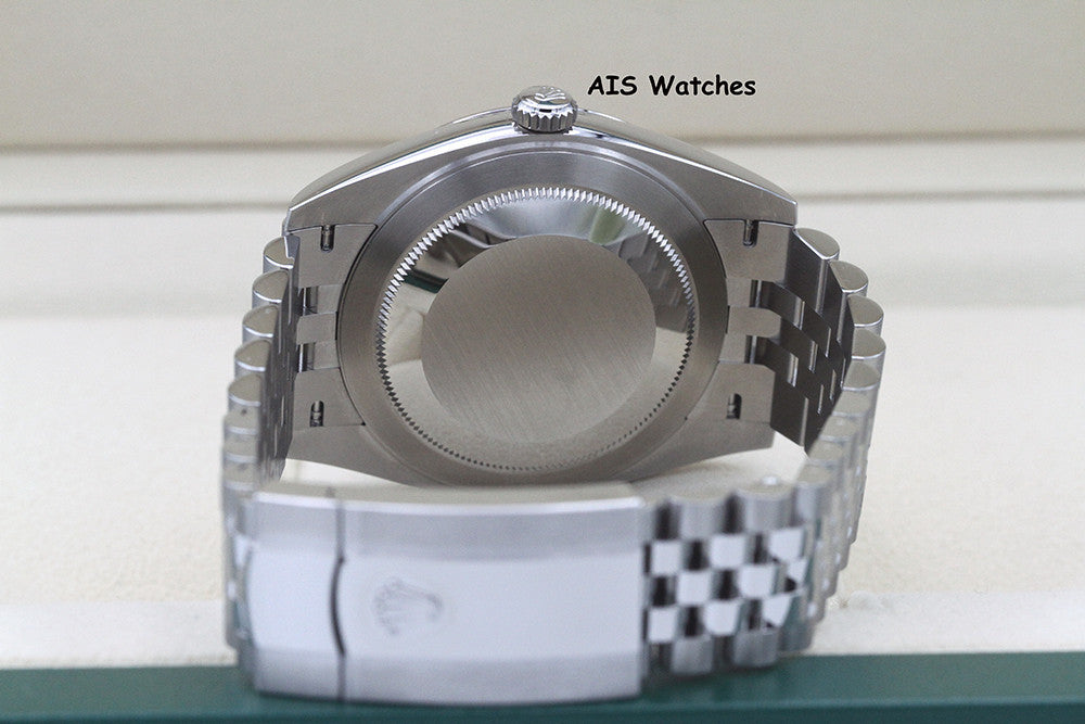 BNIB Rolex Datejust 41MM 126334 Wimbledon Slate Roman Dial Jubilee Box & Paper