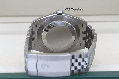 BNIB Rolex Datejust 41MM 126334 Wimbledon Slate Roman Dial Jubilee Box & Paper