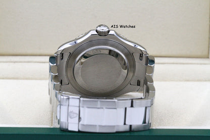 Rolex YachtMaster 16622 Platinum Dial D Serial Box & Papers