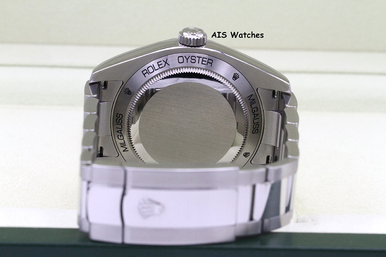 Rolex Milgauss 116400 White Dial Box & Papers