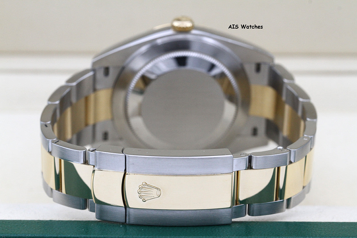 Rolex 126333 DateJust 41MM 18K YG/SS Champagne Stick Dial Oyster Bracelet 2022 Box & Papers