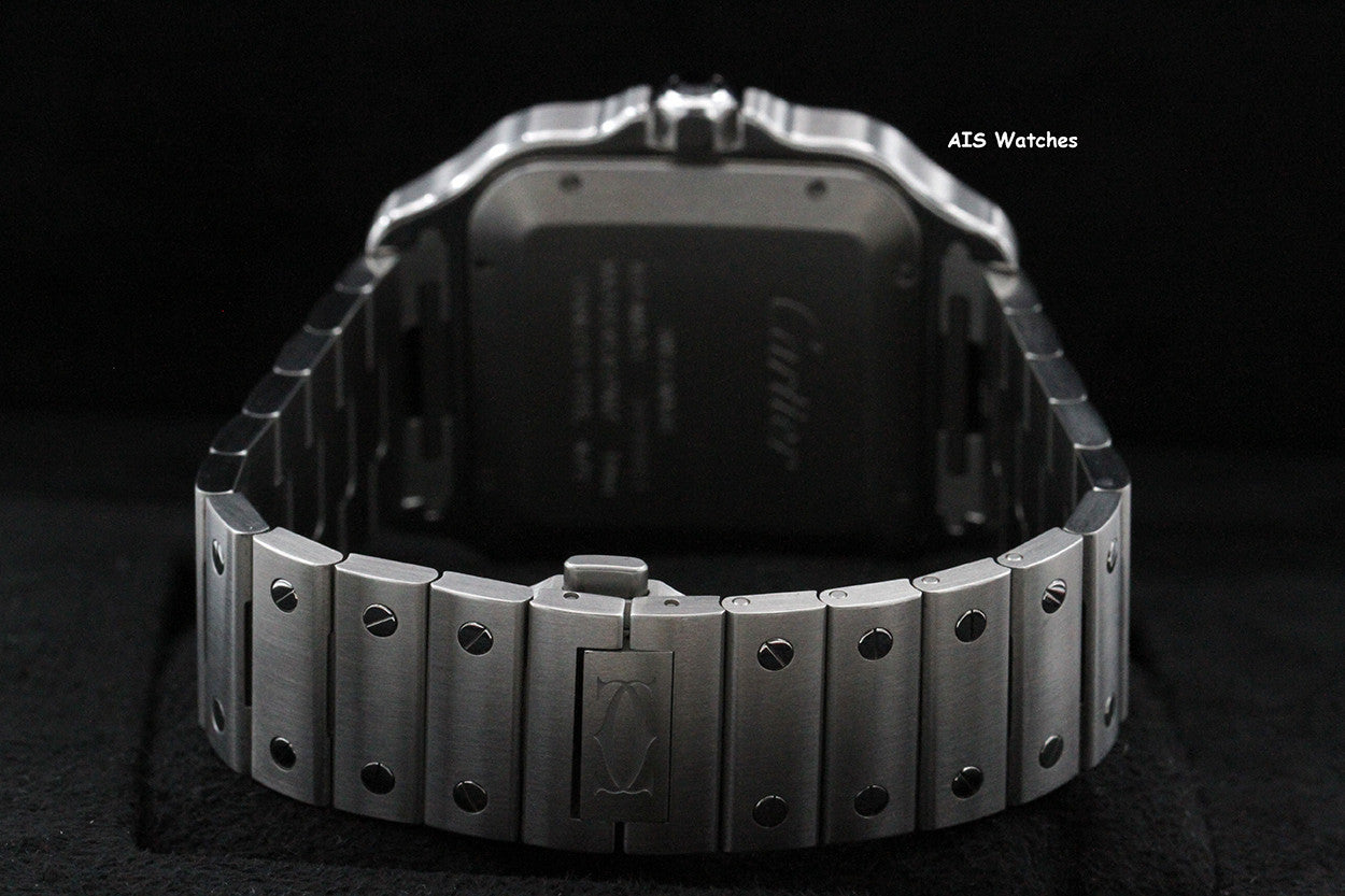Cartier Santos De Cartier Large Steel WSSA0037 ADLC Grey Dial 41MM Box&Papers