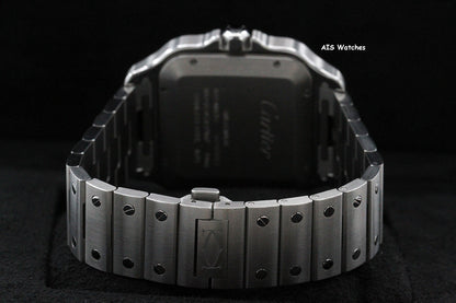 Cartier Santos De Cartier Large Steel WSSA0037 ADLC Grey Dial 41MM Box&Papers