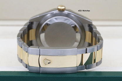 Rolex 326933 Sky-Dweller 18K Yellow Gold / SS Oyster Champagne Dial BP