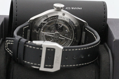 IWC Schaffhausen IW329303 Big Pilot 43MM Blue Dial Leather Strap BP