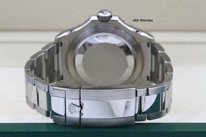 Rolex YachtMaster 116622 Dark Rhodium Dial Platinum Bezel 2018 Box & Papers