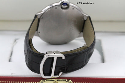 Cartier Ballon Blue de Cartier 42MM W69016Z4 Automatic SS Silver Dial B&P