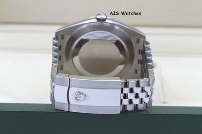 BNIB Rolex Datejust 41MM 126300 White Stick Dial Jubilee Bracelet B&P