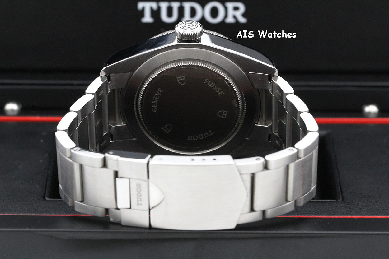 Tudor 79220N Heritage Black Bay Black Stainless Steel / NATO / Leather Box & Paper