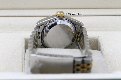 Rolex Ladies Two-Tone DateJust 69173 Champagne Dial 26MM S Serial - 1995 with Papers