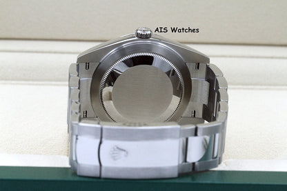 BNIB Rolex Datejust 41MM 126334 Blue Diamond Dial Oyster Box & Papers