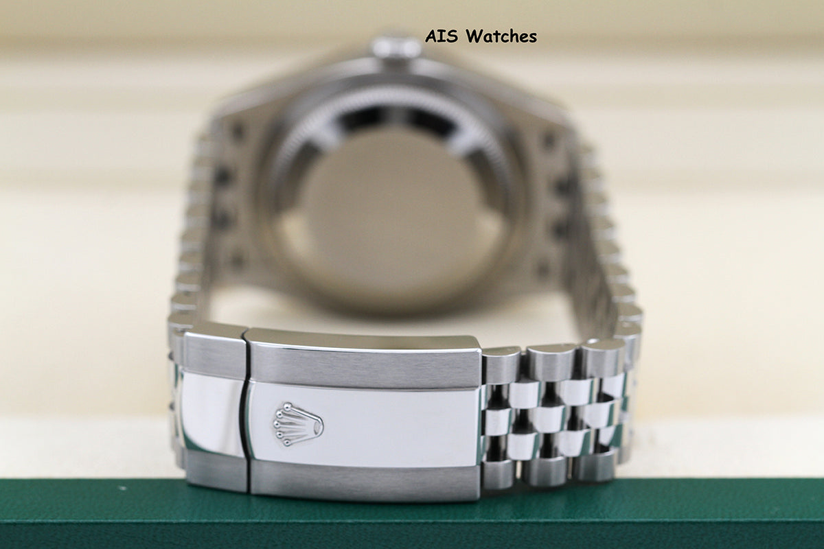 Rolex Datejust 36MM 126200 Ombre Green Stick Dial Jubilee DJ36 Box & Papers