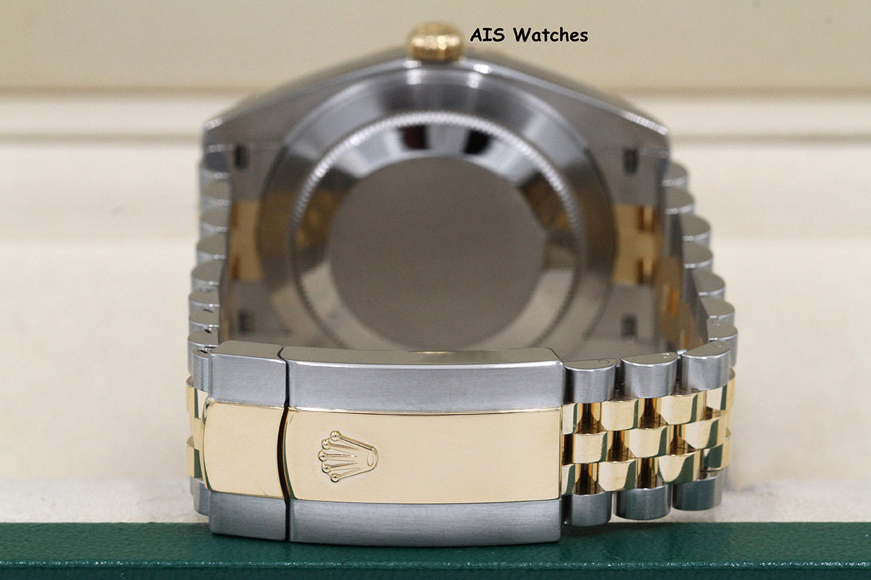 Rolex 126333 DateJust 41MM 18K YG/SS Silver Stick Dial Jubilee Bracelet 2023 Box & Papers