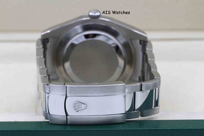 Rolex Datejust II 41MM 116300 Black Roman Dial Stainless Steel Box & Papers