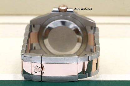 Rolex 126711 CHNR GMT Master II 18K Rose Gold / SS RootBeer Ceramic B&P