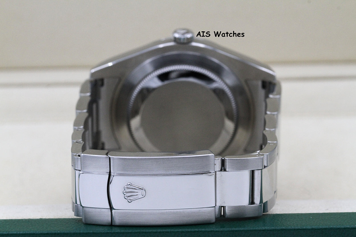 Rolex Datejust II 41MM 116300 White Stick Dial Stainless Steel Box & Papers