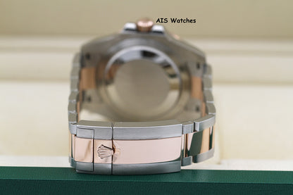 Rolex 126711 CHNR GMT Master II 18K Rose Gold / SS RootBeer Ceramic 2022 B&P