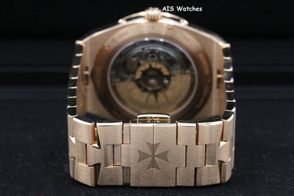 Vacheron Constantin 4300V Overseas Perpetual Calendar 18K Rose Gold Blue Dial BP