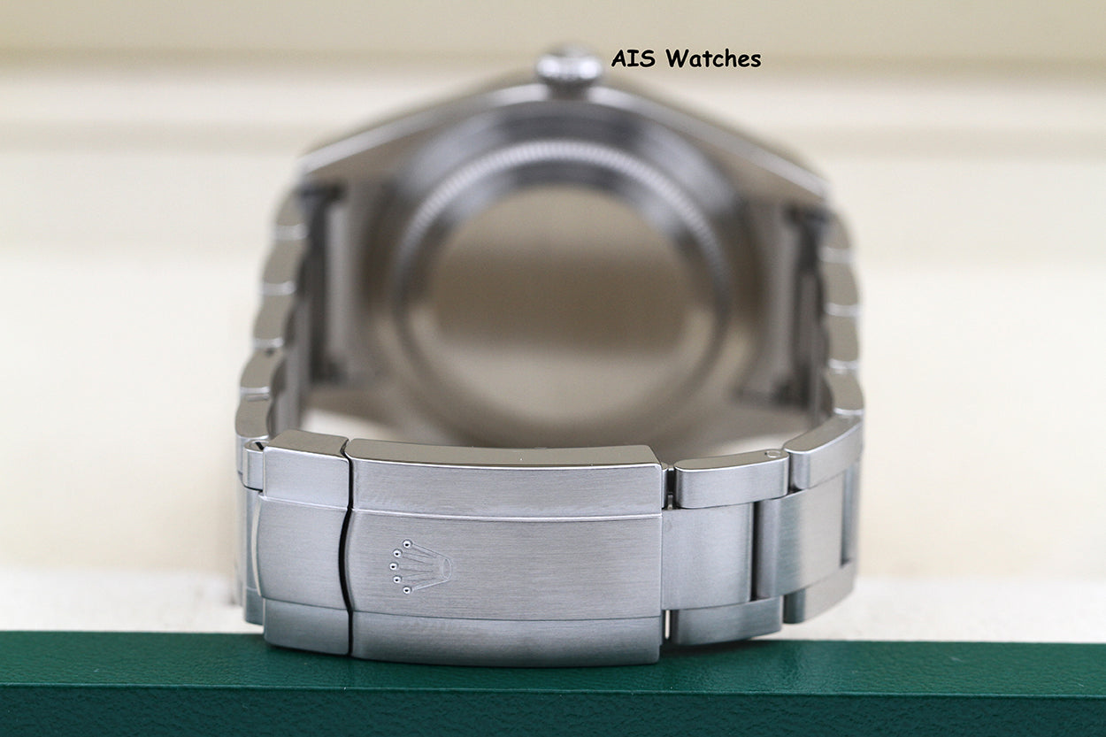 Rolex 114300 Oyster Perpetual 39MM Rhodium Dial 2017 Box & Papers