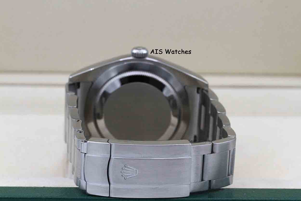 Rolex 114300 Oyster Perpetual 39MM Purple Dial 2018 Box & Papers