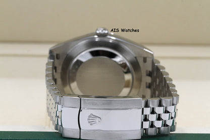 Rolex Datejust 41MM 126334 Blue Roman Dial Jubilee 2025 Box & Papers