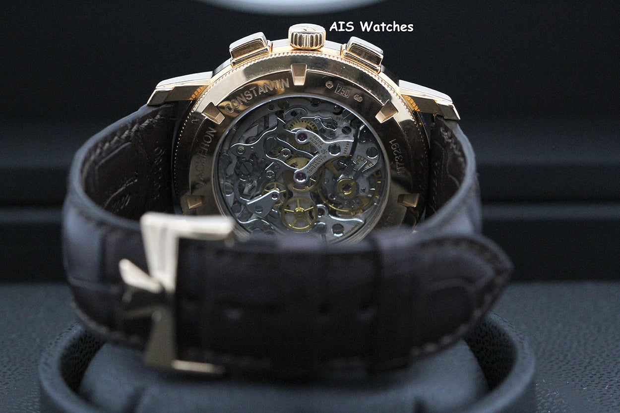 Vacheron Constantin Traditionnelle Chronograph 42MM Silver Dial 47192/000R-9352 B&P
