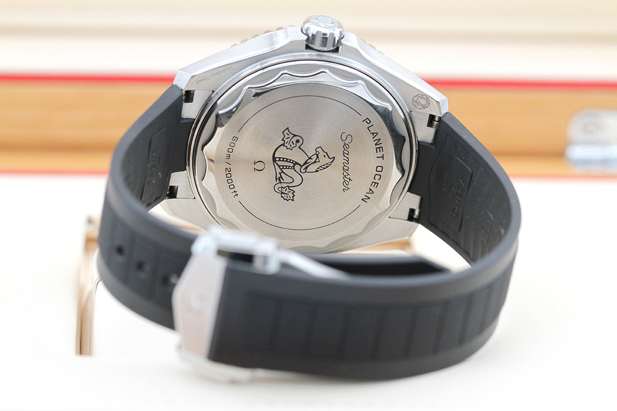 Omega Seamaster Planet Ocean 217.32.42.21.01.001 42MM SS Black Dial/Rubber Strap BP