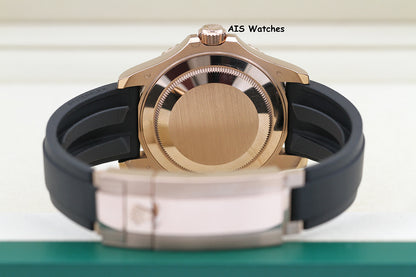 Rolex Yachtmaster 126655 Everose Gold 40MM OysterFlex Strap 2025 Box & Papers