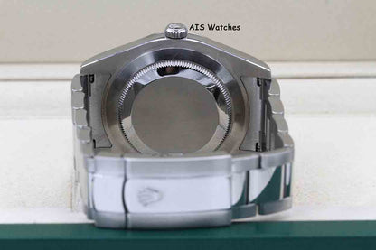 Rolex Datejust II 41MM 116300 Black Roman Dial Stainless Steel Box & Papers