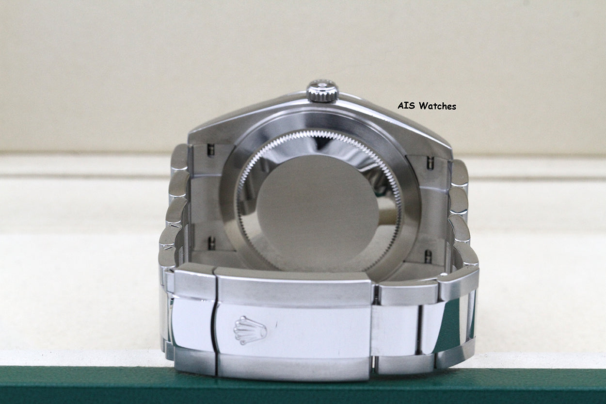 Rolex Datejust 41MM 126300 White Roman Dial Oyster Bracelet 2021 B&P