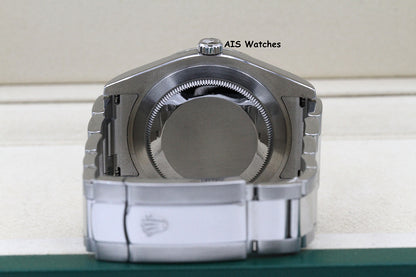 Rolex Datejust II 41MM 116300 White Stick Dial Stainless Steel Box & Papers