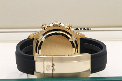BNIB Rolex 126518LN Daytona Cosmograph 18K YG OysterFlex Paul Newman Dial B&P