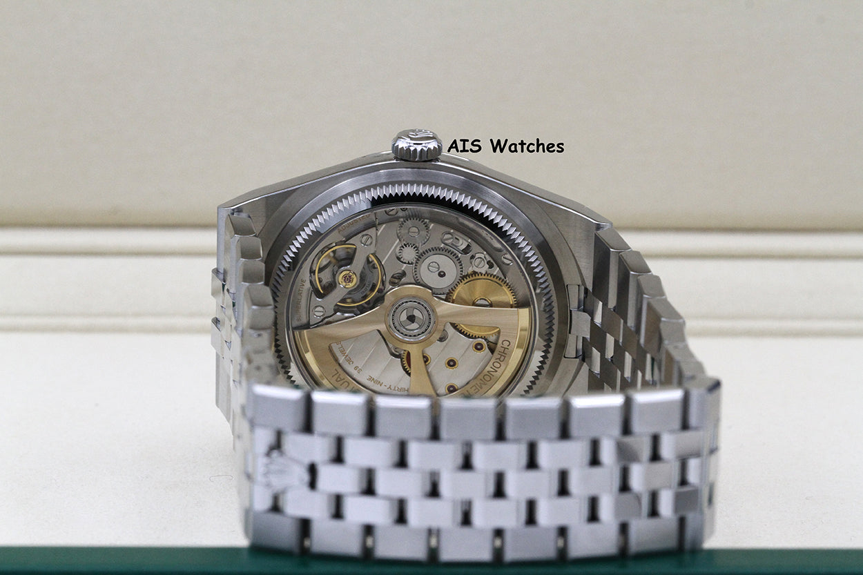 BNIB Rolex 127334 Land Dweller 40MM White Dial Stainless Steel Flat Jubilee B&P