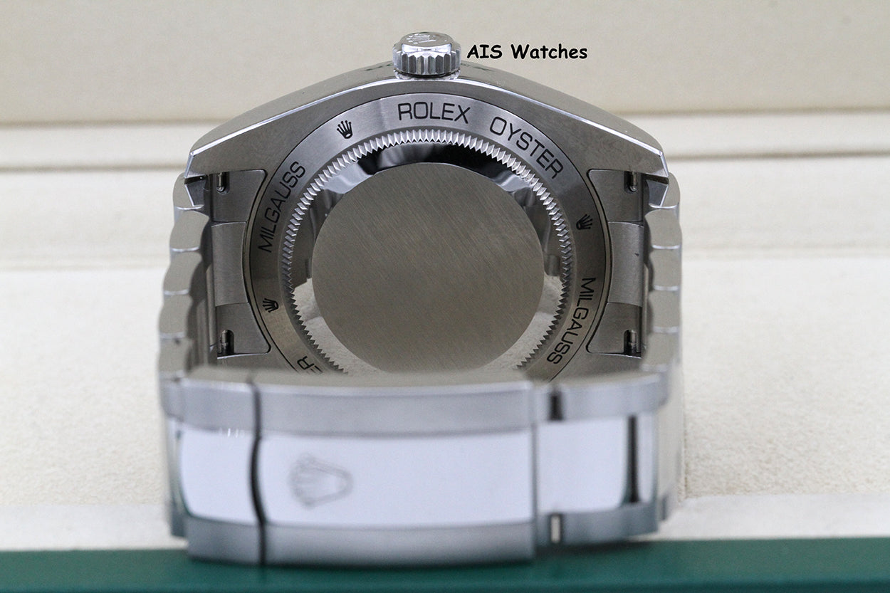 Rolex Milgauss 116400 White Dial M Serial Box & Papers