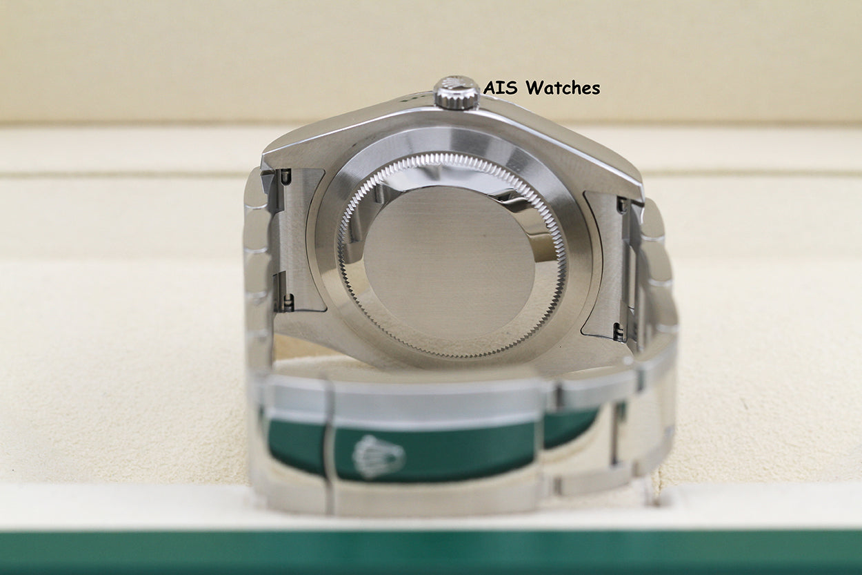 Rolex Datejust II 41MM 116334 Blue Stick Dial Stainless Steel 2017 Box & Papers