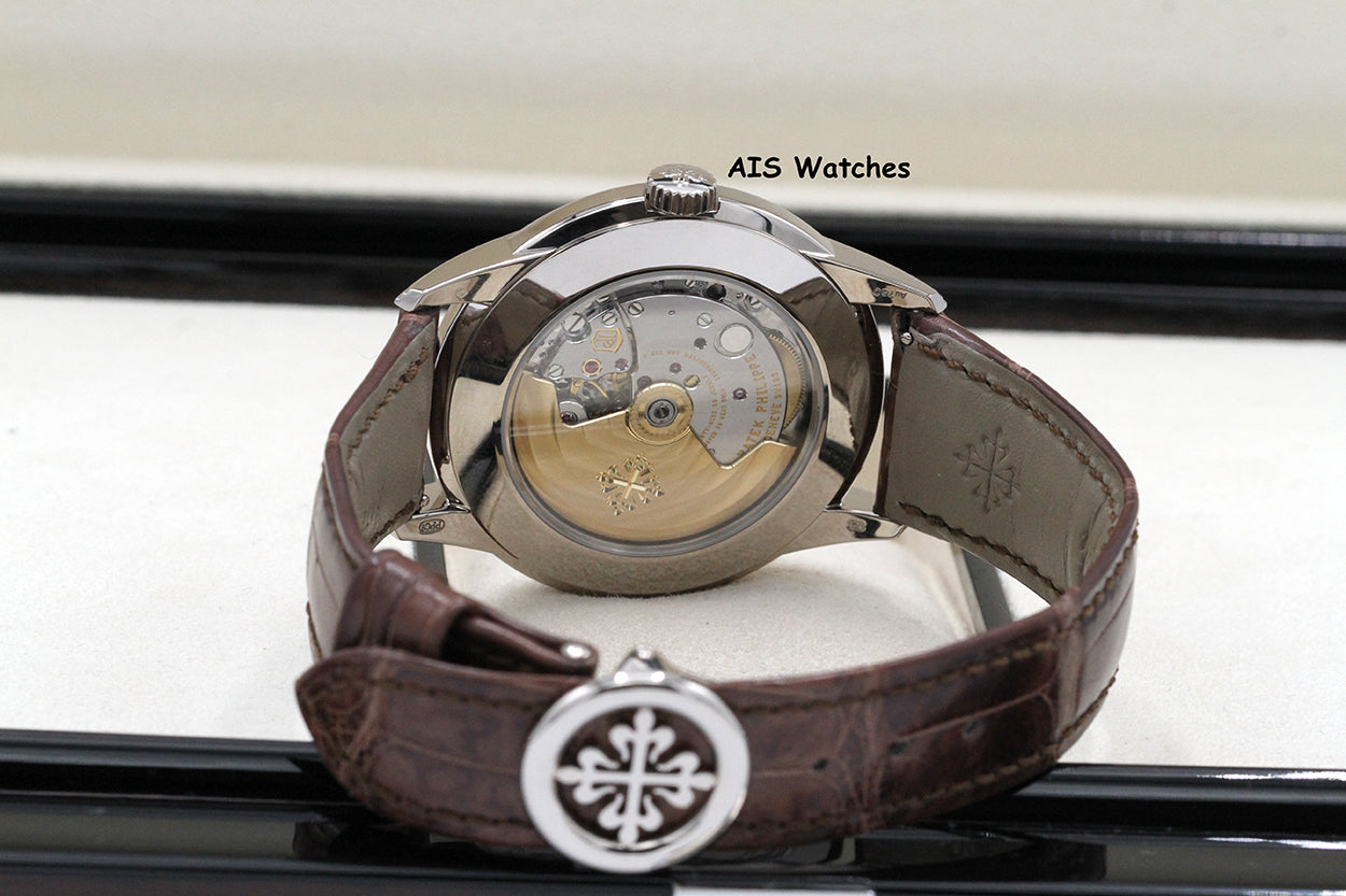 Patek Philippe Perpetual Calendar 5320G White Gold Cream Dial Box & Papers