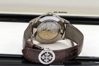 Patek Philippe Perpetual Calendar 5320G White Gold Cream Dial Box & Papers