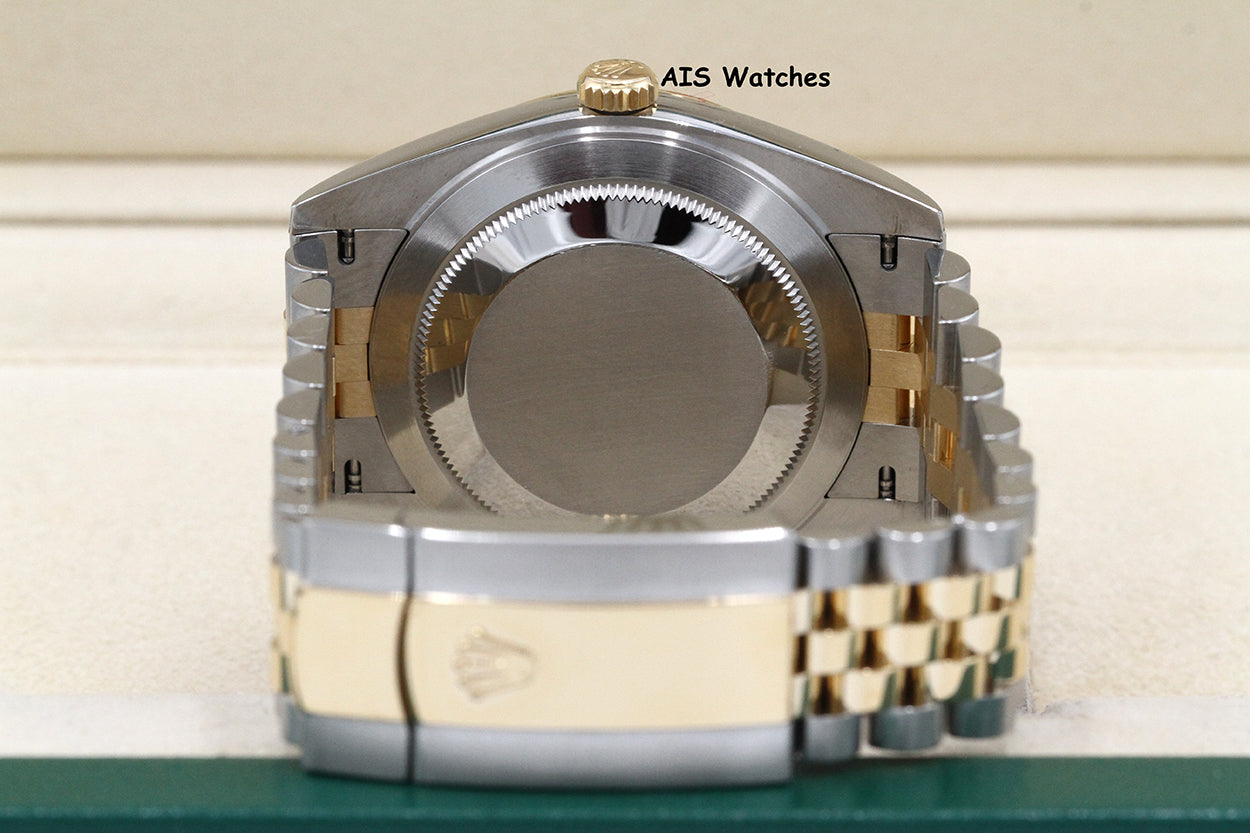 Rolex 126333 DateJust 41MM 18K YG/SS Silver Stick Dial Jubilee Bracelet 2023 Box & Papers