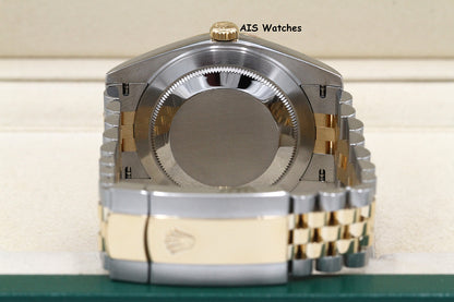 Rolex 126333 DateJust 41MM 18K YG/SS Silver Stick Dial Jubilee Bracelet 2023 Box & Papers