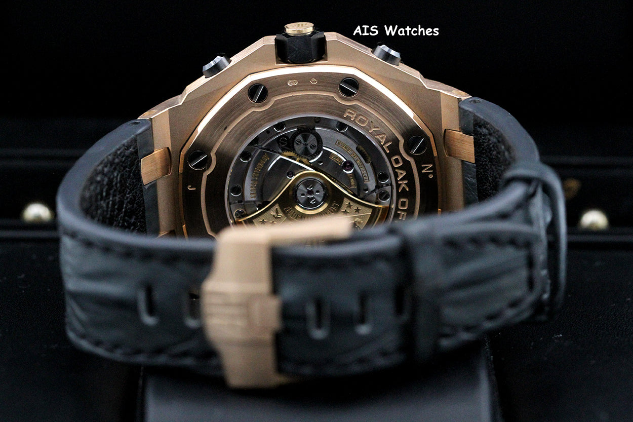 Audemars Piguet 26470OR Royal Oak Offshore Chronograph Rose Gold 42MM Box & Papers