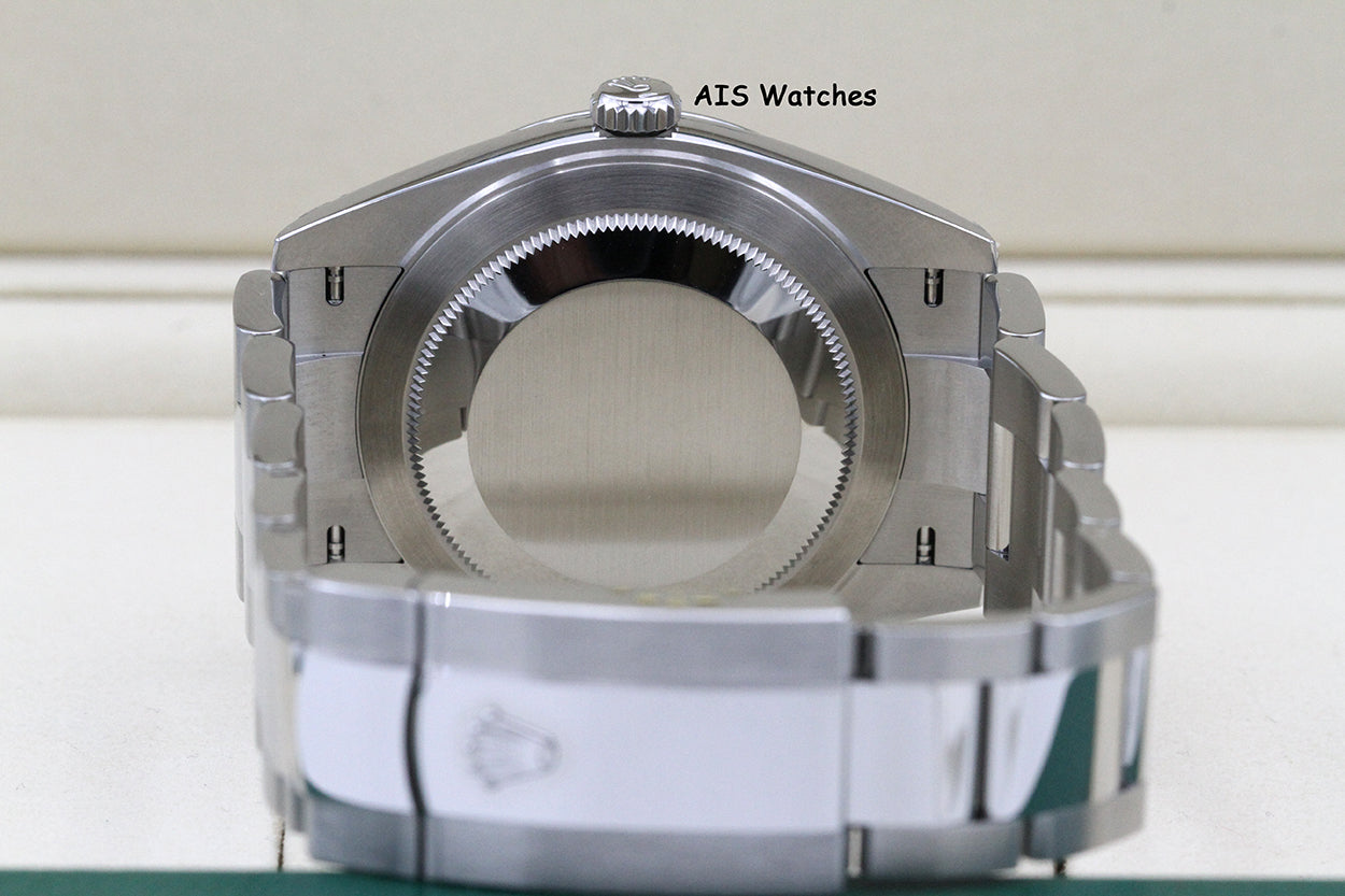 BNIB Rolex Datejust 41MM 126300 Blue Roman Dial Oyster Bracelet B&P