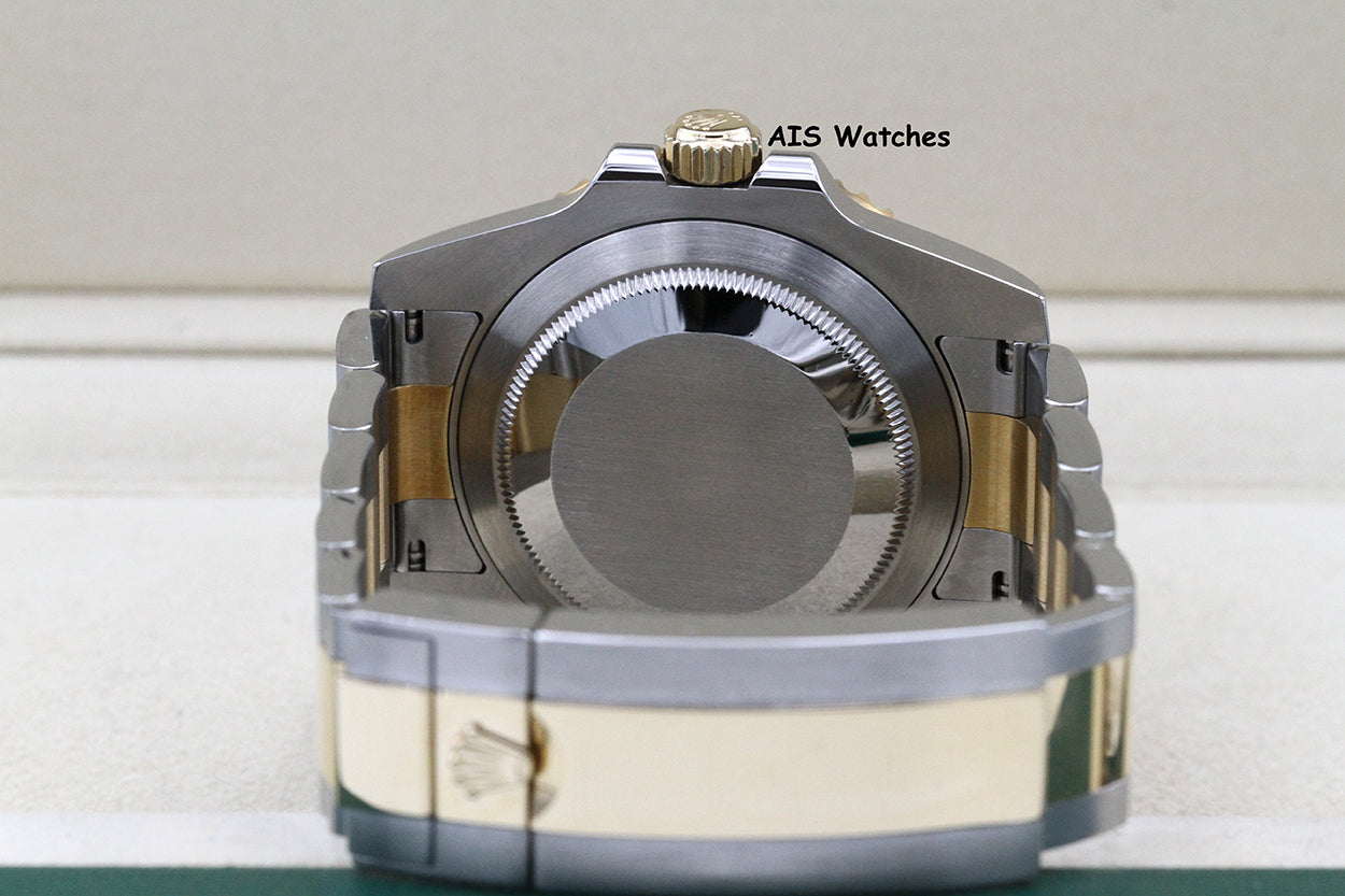 Rolex Submariner 18K YG/SS 116613LB SunBurst Blue Dial Ceramic 40MM 2018 B&P