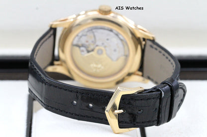 Patek Philippe Annual Calendar 5205R Rose Gold Black Dial Box & Paper