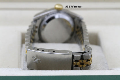 Rolex Ladies Two-Tone DateJust 69173 Champagne Dial 26MM S Serial - 1995 with Papers