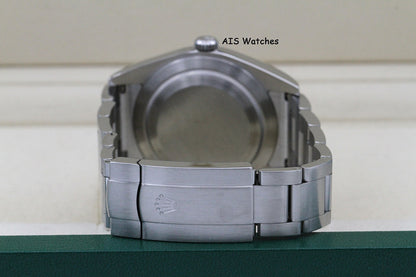 Rolex 114300 Oyster Perpetual 39MM Blue Dial 2018 Box & Paper