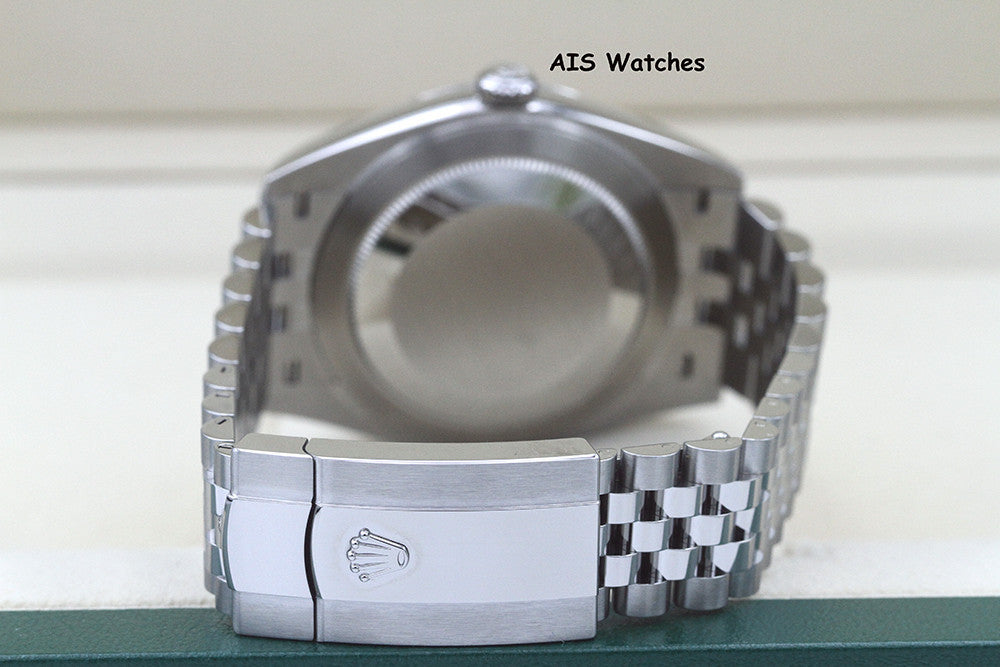 BNIB Rolex Datejust 41MM 126334 Wimbledon Slate Roman Dial Jubilee Box & Paper