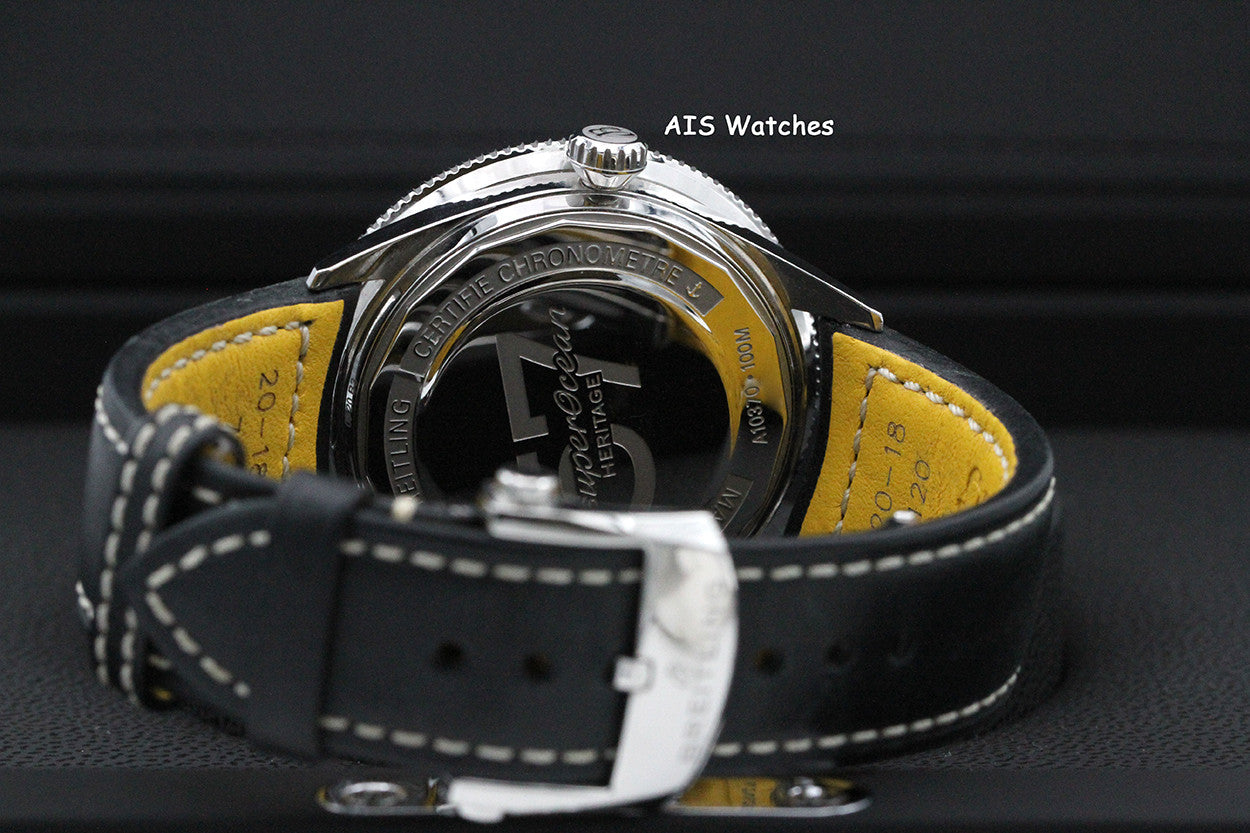 Breitling A10370121B1X2 Superocean Heritage '57 Black Dial SS B&P